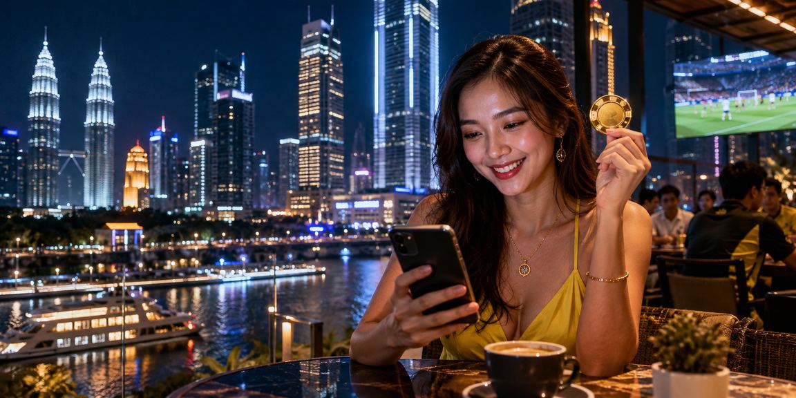 Pengguna di Kuala Lumpur mendaftar dan menerima bonus dalam platform 350e